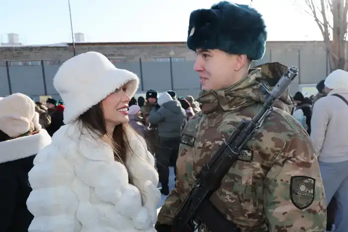 В Астане гвардейцы приняли военную присягу (6)