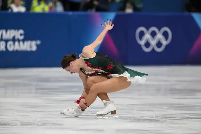 Софья Самоделкина из Казахстана устанавливает личный рекорд на Олимпийских играх в Милан-Кортине 2026 Павлодаре