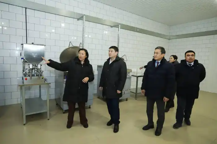 Килыбай проверил строительство в Мунайлинском районе Павлодаре