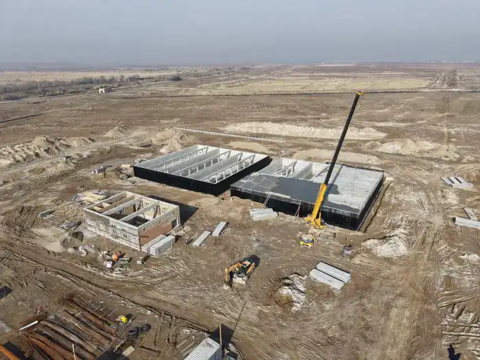 Строительство Шардаринского группового водопровода завершено на 70%, осталось 11 километров Павлодаре