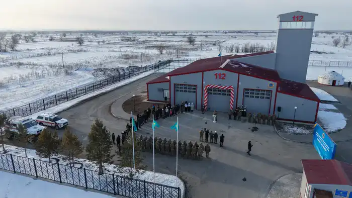 Глава МЧС открыл новую пожарную часть в Мартуке (7)