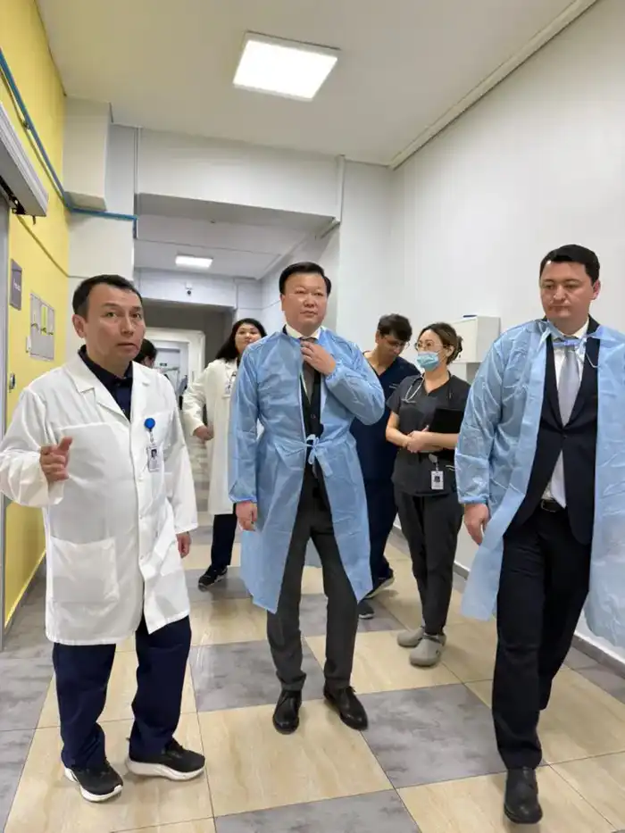 Посещение Алексея Цоя в Городском кардиологическом центре Алматы: шаг к модернизации здравоохранения в стране Павлодаре