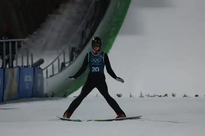 Илья Мизерных установил исторический рекорд Казахстана в прыжках на лыжах с трамплина Павлодаре