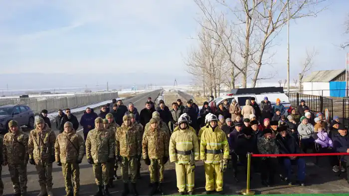 В Узынбулаке открылся 157-й добровольный пункт пожаротушения для улучшения реагирования на чрезвычайные ситуации Павлодаре