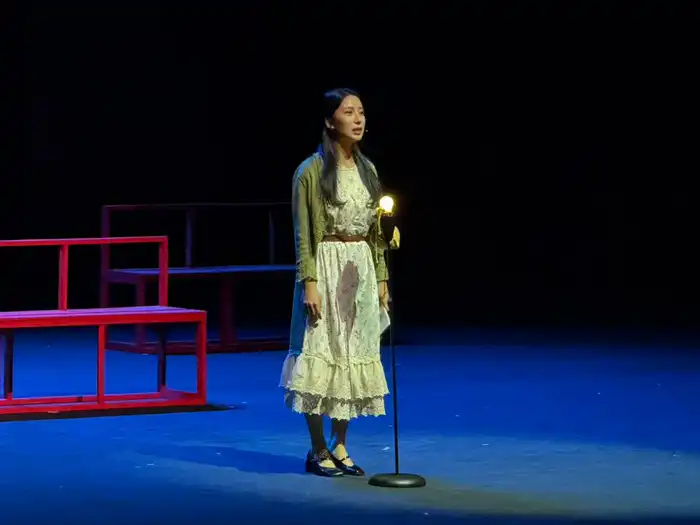 Премьера спектакля Две женщины в Париже в Астане международный проект театров Казахстана Южной Кореи и России Павлодаре