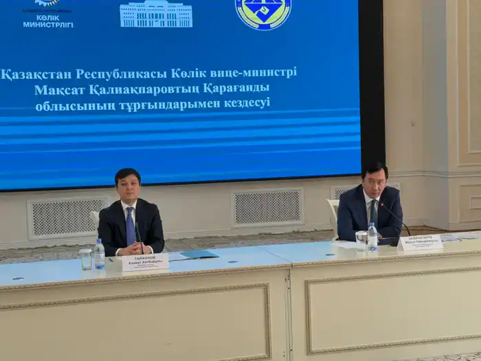 Вице-министр транспорта Максат Калиакпаров встретился с жителями Карагандинской области (6)