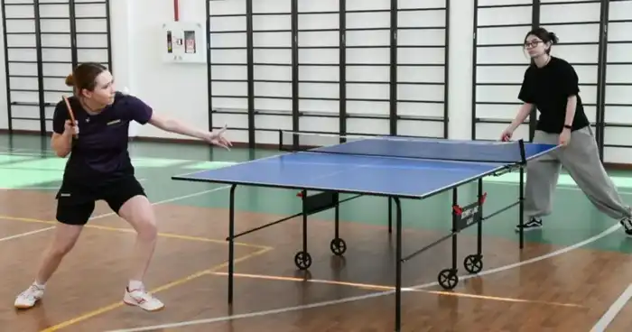 Конкурс по настольному теннису в Астане Павлодаре