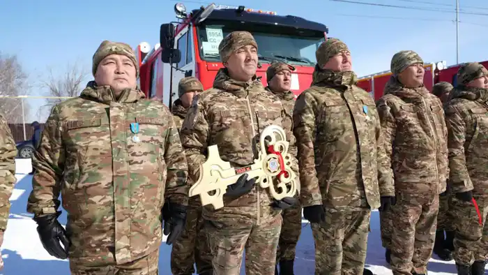 Новое пожарное депо в селе Балпык би обеспечит защиту 13 населённых пунктов (6)