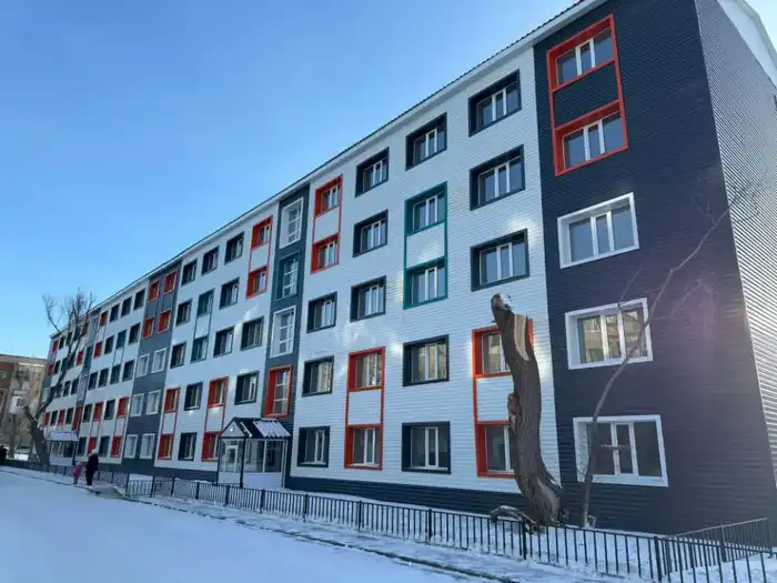 55-квартирный дом для многодетных семей и граждан с инвалидностью в Аркалыке Павлодаре