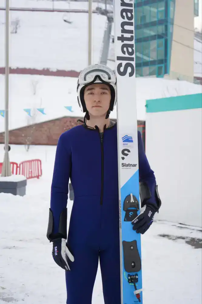 Лыжное двоеборье: Чингиз Ракпаров вновь прокладывает свой путь через Олимпийские вершины Павлодаре