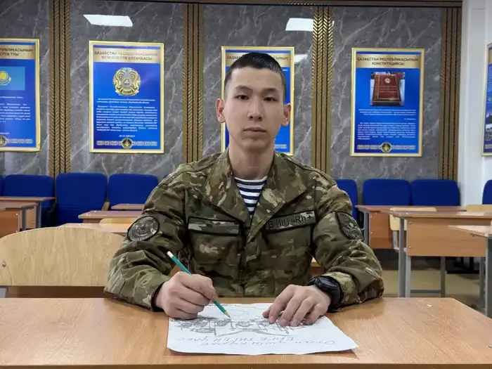 От военной формы до холста: искусство в строю Павлодаре