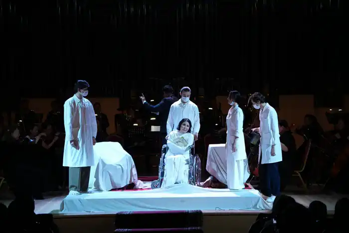 Моноопера Франсиса Пуленка «Человеческий голос» впервые прозвучала на казахском языке (4)