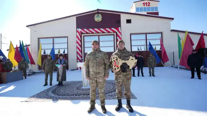 Новое пожарное депо в селе Балпык би обеспечит защиту 13 населённых пунктов (7)