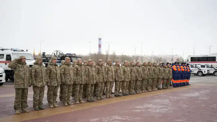 Глава МЧС вручил спасателям Актюбинской области ключи от новой техники (5)