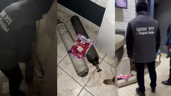 Караганда: массажный салон стал центром незаконной торговли закисью азота Павлодаре