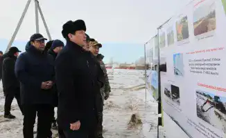 Аким области Асхат Шахаров подчеркивает важность контроля берегоукрепительных работ и подготовки к паводку