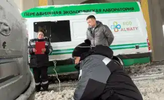 В Алматы выявлено 602 нарушения экологических норм при проверках автомобилей