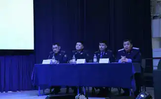 Телемост студентов с осужденными прошел в Астане для профилактики правонарушений