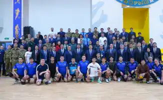 Казахстанская команда ветеранов по волейболу завоевывает золото на международных соревнованиях в Абу-Даби