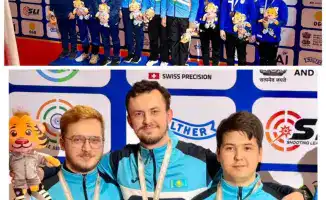 Ислам Сатпаев приносит Казахстану золото чемпионата Азии по пулевой стрельбе, подчеркивая успехи страны в спорте