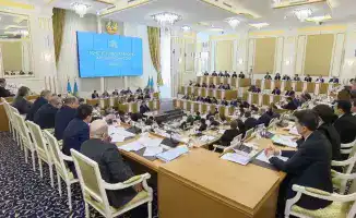 Доклад акима Кызылординской области о проекте новой Конституции на заседании Конституционного совета