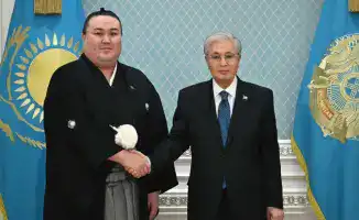 Встреча Президента Казахстана с борцом сумо Ерсином Балтагулом как отражение растущего интереса к спорту среди молодежи страны