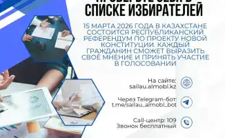 Голосование за будущее: Казахстан открывает двери для новой Конституции