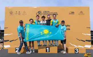 Мурата Куйтенов чемпион Азии по велоспорту вернулся из Саудовской Аравии