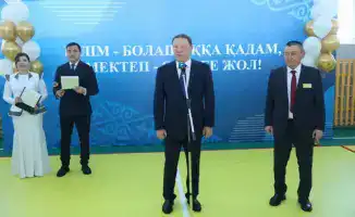 Открытие новой школы в селе Енбек как шаг к улучшению образовательной инфраструктуры в сельской местности
