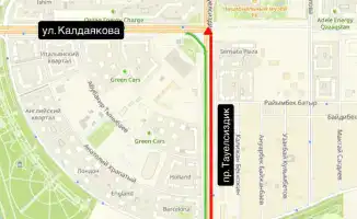 Временное закрытие проспекта Тәуелсіздік в Астане: рекомендации для жителей и гостей