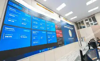 Посещение Центров оперативного управления акимом области Нурлыбеком Налибаевым