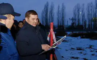 Строительство библиотеки и драматического театра в Кызылорде