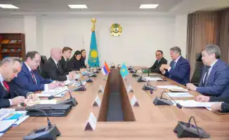 Встреча министров Казахстана и Сербии по научно-технологическому сотрудничеству