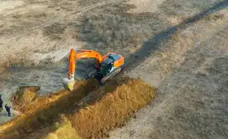 Восстановление канала в Таласском районе началось