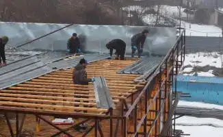 Demolition of Illegal Three-Story Building Begins in Almaty Suburb