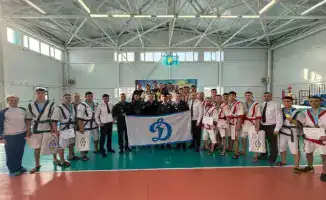 Петропавловские полицейские победили в қазақ күресі