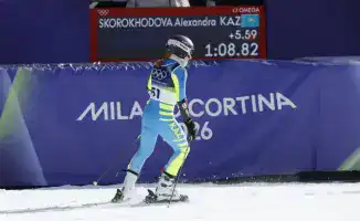 Александра Скороходова финишировала 37-й в гигантском слаломе на Олимпиаде