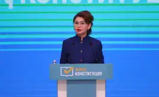 Обсуждение новой Конституции в Конаеве