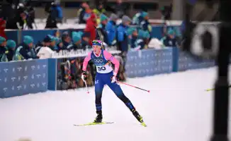 Казахстанские биатлонистки Милана Генева и Айша Ракишева финишируют на 88-м и 91-м местах в спринте на Олимпиаде-2026; Владислав Киреев готовится к гонке преследования