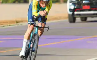 Евгений Федоров вновь поднялся на вершину Азии в шоссейном велоспорте