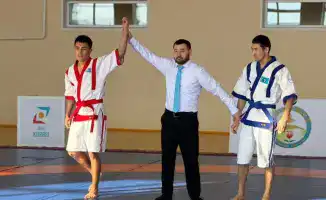 В Костанайской области прошел республиканский турнир по қазақ күресі среди спасателей