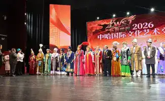 Гран-при международного фестиваля культуры и искусства для ансамбля Арай из Алматы