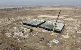 Строительство Шардаринского группового водопровода завершено на 70%, осталось 11 километров