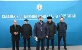 Подключение газа в Сабалак для местных жителей