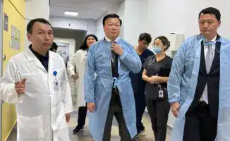 Посещение Алексея Цоя в Городском кардиологическом центре Алматы: шаг к модернизации здравоохранения в стране