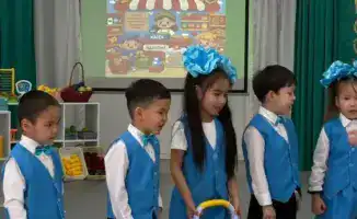 В Астане в детском саду №58 «Өркен» состоялась театрализованная постановка «Адалдық дүкені» для детей