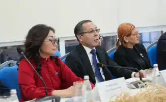 Международное сотрудничество в области водосбережения: студенты колледжей Астаны и Северо-Казахстанской области участвуют в экочасе