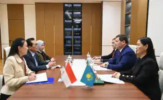 Акимат встречает посла Индонезии для инвестиций