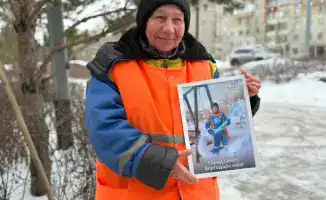 Искусственный интеллект в действии: волонтеры Байконыра отмечают труд коммунальных служб через креативные фотографии