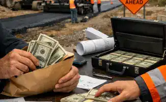 Дороги, асфальт и 56,5 млн тенге в карманах